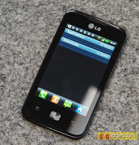 LG Optimus Hub E510