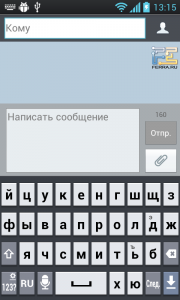 Клавиатура LG Optimus L7