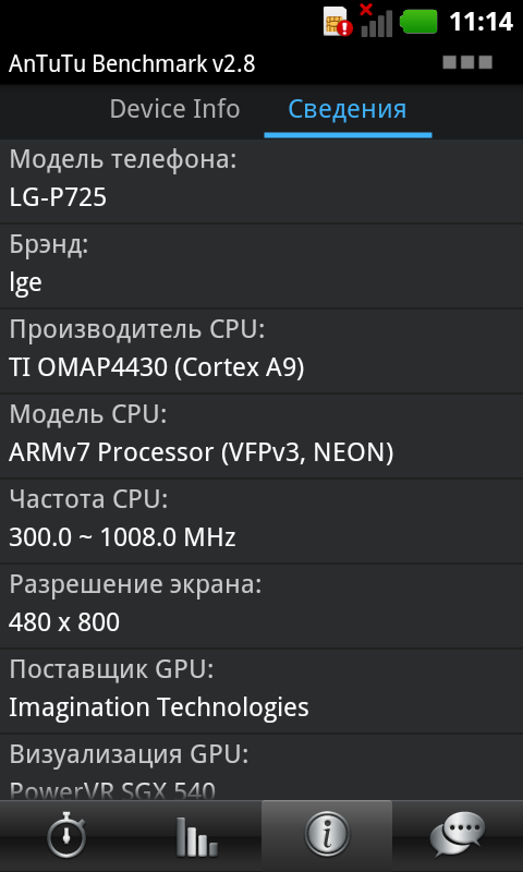 LG P725 Optimus 3D Max. Обзор