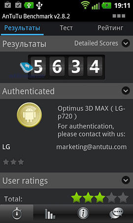 LG Optimus 3D Max (P725)