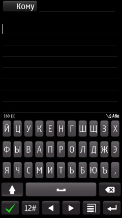 Пользовательский интерфейс Nokia 500.