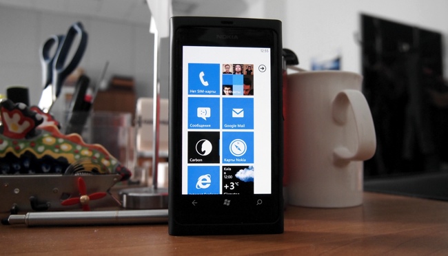 Чехол для Nokia Lumia 800 - со своим дизайном