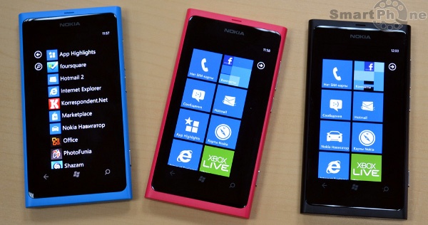 Обзор смартфона Nokia Lumia 800