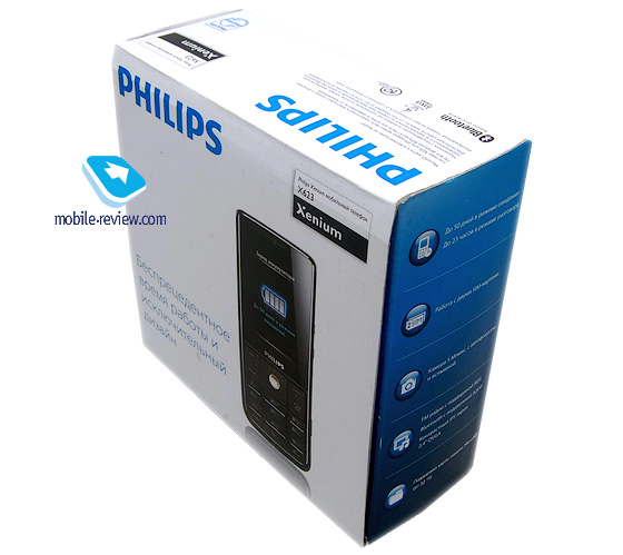 Philips Xenium X623. Обзор