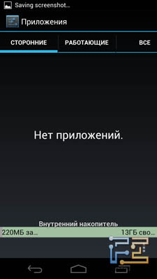 Список сторонних приложений на Galaxy Nexus