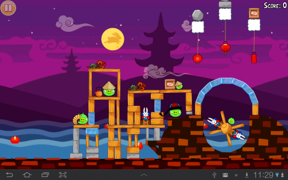 Куда же мы без Angry Birds на Samsung Galaxy Tab 7.7