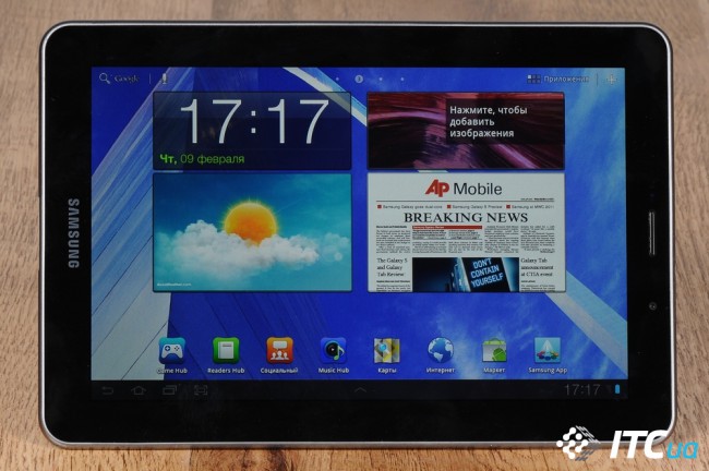 Обзор планшета Samsung GALAXY Tab 7.7 (GT-P6800)