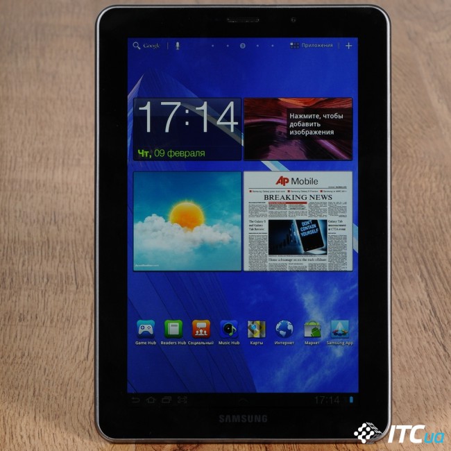 Обзор планшета Samsung GALAXY Tab 7.7 (GT-P6800)