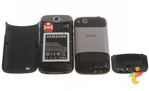 HTC Desire S vs Samsung Galaxy W