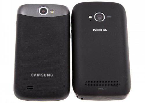 Nokia Lumia 710 VS Samsung Galaxy W