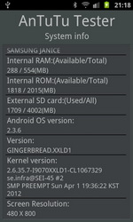 Samsung GT-i9070 Galaxy S Advance