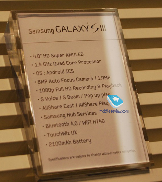 Обзор Samsung i9300 Galaxy S3