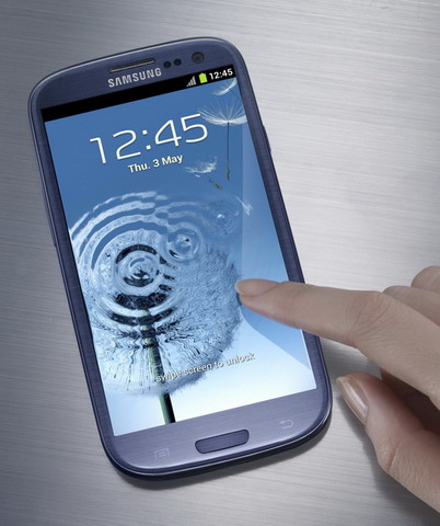 Смартфон Samsung Galaxy SIII.