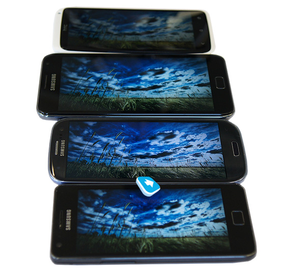 Samsung Galaxy S3. Сравнение дисплеев