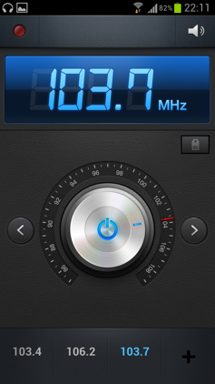 Обзор Samsung Galaxy S 3. Скриншоты. FM-радиоприемник
