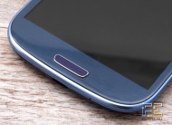 Кнопка «Home» под экраном Samsung Galaxy S III