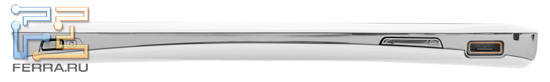 Правая боковая грань корпуса Sony Ericsson Xperia Arc S