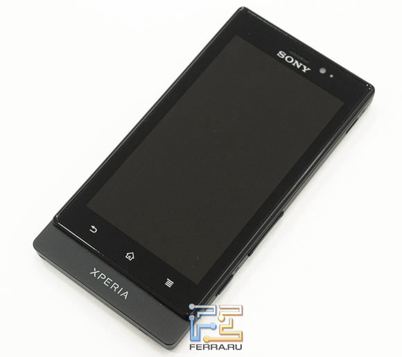 Лицевая сторона корпуса Sony Xperia Sola