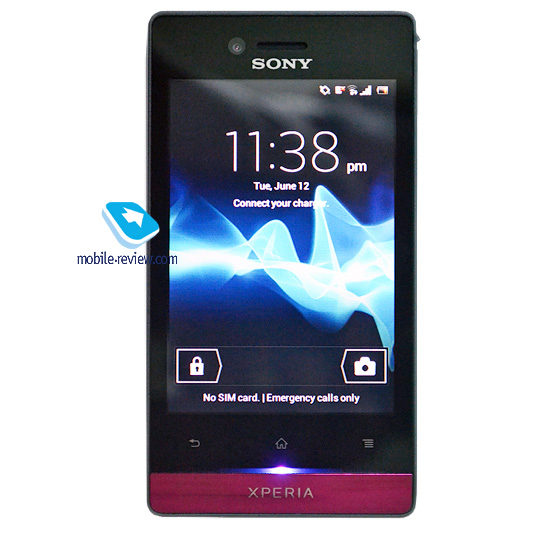 Sony Xperia miro ST23i. Первый взгляд