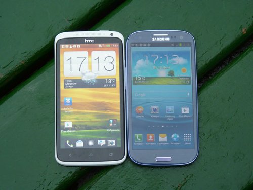 Samsung Galaxy S III vs HTC One X