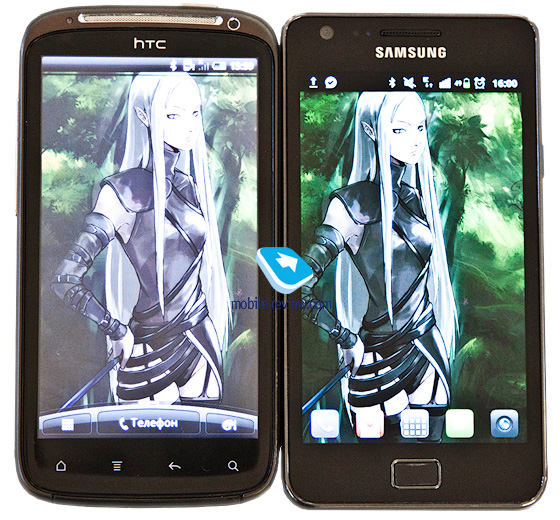 Samsung Galaxy S II vs HTC Sensation