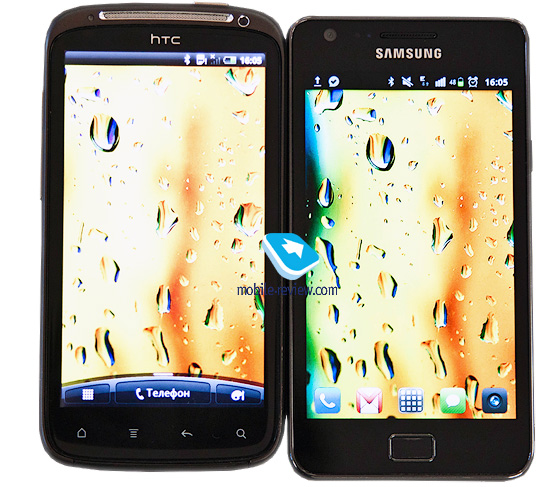 Samsung Galaxy S II vs HTC Sensation