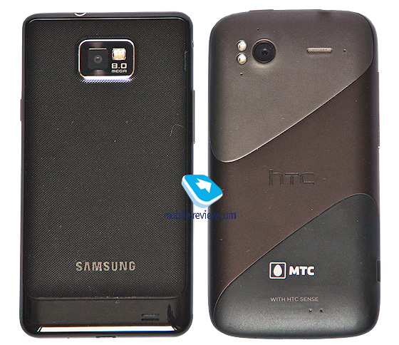 Samsung Galaxy S II vs HTC Sensation