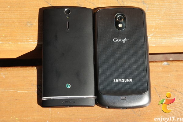 Sony Xperia S vs Samsung Galaxy Nexus